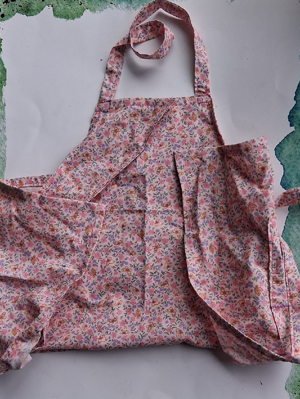 Floral Pink Women's Apron